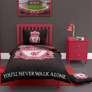 Liverpool Football Club Duvet Cover And Pillowcase Set
